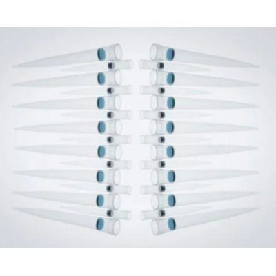 Наконечники Eppendorf, 10 мкл, (0,1-10 мкл), T.I.P.S., с двойным фильтром, стерильные, апирогенные, Dualfilter PCR clean/Sterile, LoRetention, 10 кассет х 96 шт. (Кат. № 0030077610)