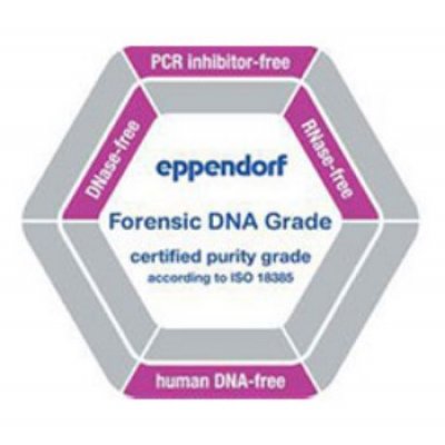 Наконечники Eppendorf, 10 мкл, (0,1-10 мкл), T.I.P.S., с двойным фильтром, стерильные, Forensic DNA grade, PCR clean/Sterile, 10 кассет х 96 шт. (Кат. № 0030077768)