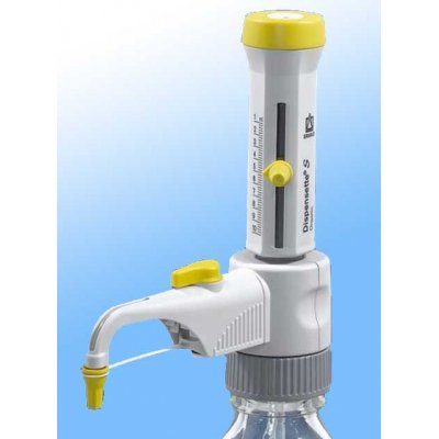 Бутылочный диспенсер Dispensette S Organic с аналоговой установкой 1-10 ml, с предохранительным клапаном (Кат № 4630141)