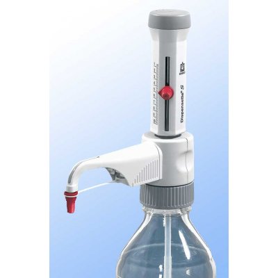 Бутылочный диспенсер Dispensette S Analog с аналоговой установкой 2,5 - 25 ml с предохранительным клапаном (Кат № 4600151)