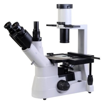 Биолаб И инвертированный микроскоп биологический, тринокулярный, планахроматический