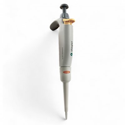 Дозатор Stegler SFA-1-100, постоянного объёма, одноканальный, фиксированный 100 мкл, автоклавируемый