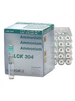 Азот аммонийный (N-NH4), 0,015-2 мг/л, Тест-набор LANGE LCK304, (25 тестов), Аттест.методика 0,02 – 2,5 мг/л*