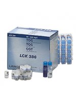 Общий органический углерод (ТОС-метод продувки), 30-300 мг/л, Тест-набор LANGE LCK386, (25 тестов), Аттест.методика 30 – 300 мг/л*