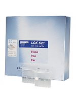 Железо, низкие концентрации (Fe), 0,01-1 мг/л, Тест-набор LANGE LCK521, (20 тестов), Аттест.методика 0,01 – 1,0 мг/л*