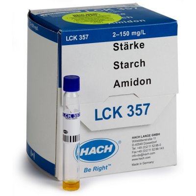Крахмал, 5-150 мг/л, Тест-набор LANGE LCK357 (25 тестов)