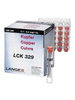 Медь (Cu), 0,1-8 мг/л, Тест-набор LANGE LCK329, (25 тестов), Аттест.методика 0,10 – 8,0 мг/л*