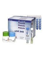 Фенол (C6H5OH), 0,05-5 мг/л, Тест-набор LANGE LCK345, (24 теста), Аттест.методика 0,15 – 5,0 мг/л*