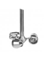 Мешалка Visco-Jet®, нержавеющая сталь 18/10 L=500 D=10 D1=120 120-500 об/мин. (9021)