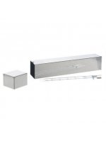 Коробка для пипеток, квадратная, нержавеющая сталь 18/10, H/h=340/332 D=70х70 (8872)