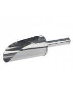 Совок химический, нержавеющая сталь 18/10 L=250 l=145 D=75 0,45 л. (8801)