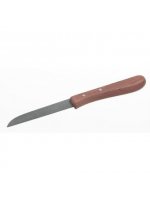 Нож с деревянной рукояткой, нержавеющая сталь L=180 l=85 (12220)