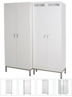 Шкаф лабораторный гардеробный ЛК-800 ШГ (Сталь)