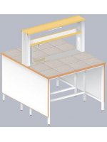 Стол островной химический ЛАБ-1200 ОКМ (Керам. плитка)
