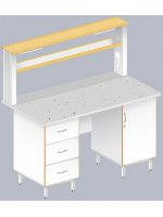 Стол пристенный физический ЛАБ-1500 ПФ (FRIDURIT)