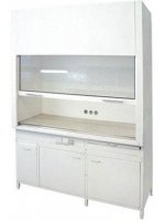 Шкаф вытяжной с камерой из нерж. стали 1200 ШВкв-Н (керамика KS-12)
