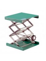 Подъемный столик MAXI, алюминий, зеленый цвет, ДхШхВ 160х130х75/400 (11022)